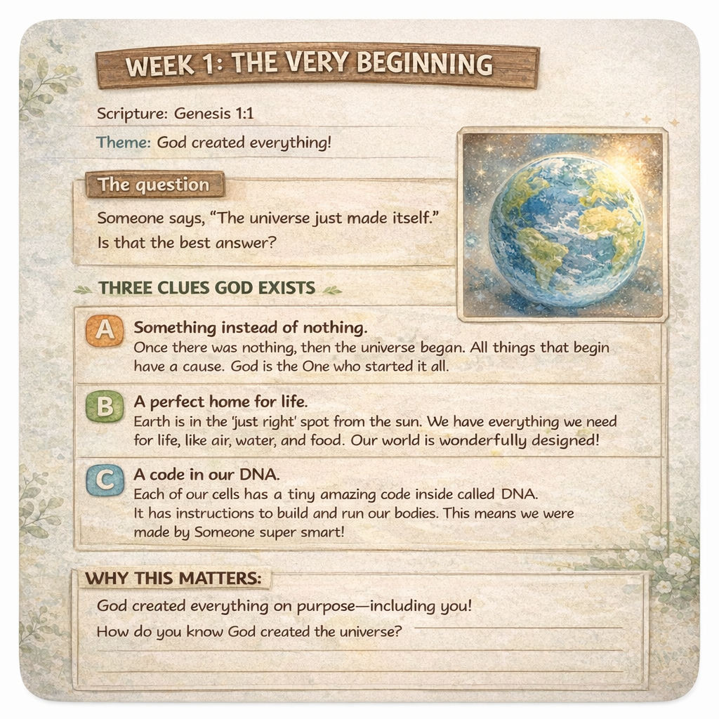 Questions in Scripture: 52 Weeks of Faith-Building for Children